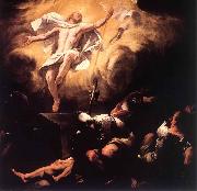 Luca  Giordano The Resurrection oil on canvas